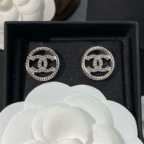 chanel cc earrings amazon|faux chanel double c earrings.